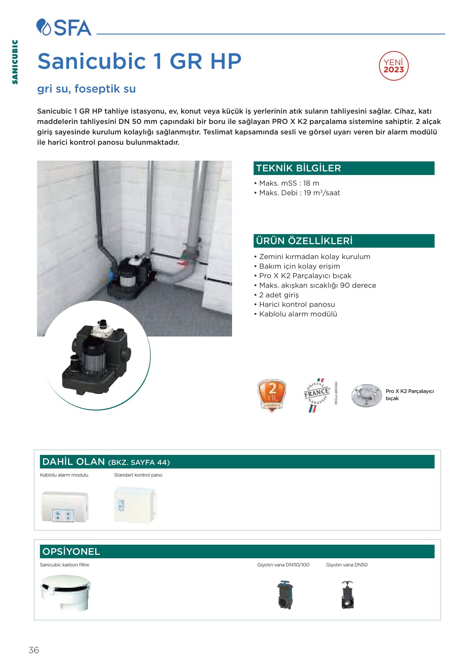 SANİFLO SANICUBIC 1 GR