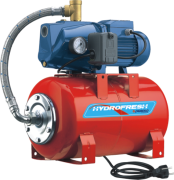 PEDROLLO JSWm 2CX - Y - 24LT  Tek Pompalı Paket Hidrofor (Tüm set dahil)  1 Hp, 47 Mss , 4,2 m3/h