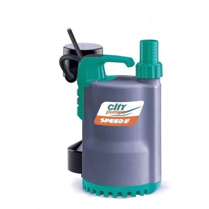 City Pumps Speed 50M MF Gizli Flatörlü Dalgıç Pompa (Monofaze) (0.5 Hp)