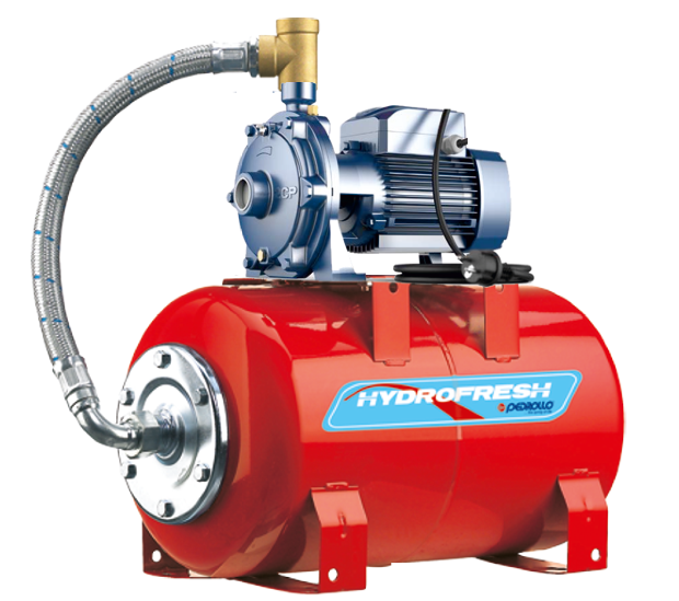 PEDROLLO CB1 - 2CP 32 / 210B  Tek Pompalı Paket Hidrofor (Tüm set dahil)  7,5 HP , 94 Mss , 15 m3/h