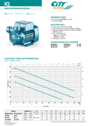 City Pumps IQ 05 BS Bronz Başlıklı Preferikal Mazot Pompası (Monofaze) (0.5 Hp