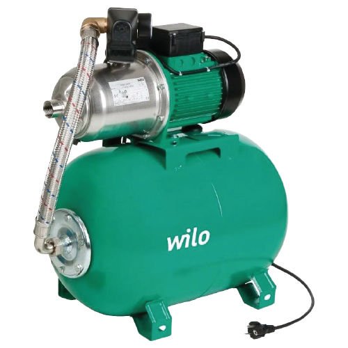 Wilo HMedana CH1-L.407 Paslanmaz Çarklı Hidrofor 50 Litre Tanklı / 8 Kat - 16 Daire - 1,5 Hp
