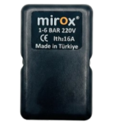 MİROX Monofaze 1-6 Tahliyesiz Basınç Şalteri 1/4'' Bağlantı