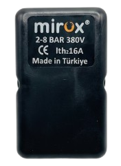 MİROX Trifaze 2-8 Tahliyesiz Basınç Şalteri 1/4'' Bağlantı