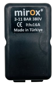 MİROX Trifaze 3-11 Tahliyesiz Basınç Şalteri 1/4'' Bağlantı