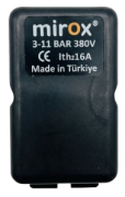 MİROX Trifaze 3-11 Tahliyesiz Basınç Şalteri 1/4'' Bağlantı