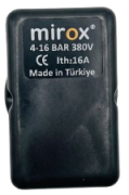 MİROX Trifaze 4-16 Tahliyesiz Basınç Şalteri 1/4'' Bağlantı