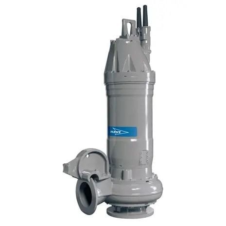 FLYGT NP-3312 MT (N Tip) Kendini Temizleyen Vortex Bıçaklı Foseptik Pompa, Ağır Hizmet Tipi Drenaj Pompası, Belediye Tipi Kanalizasyon Transfer Pompası