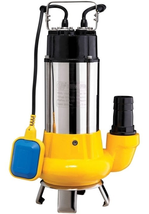 İMPO V1100F Açık Fanlı Foseptik Dalgıç Pompa  (1.5 HP)
