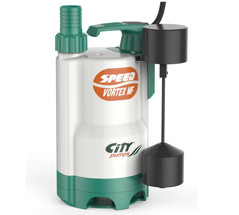 City Pumps Speed 50M MF Vortex Fanlı Gizli Flatörlü Dalgıç Pompa (Monofaze) (0.5 Hp)