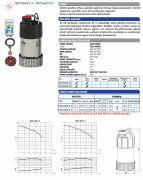 SUMAK SDTV 40/2 ZY (Gömlek Soğutmalı) Paslanmaz Gövdeli Dalgıç Pompa (4 HP)