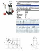 SUMAK SDT18/2 Paslanmaz Gövdeli Foseptik Dalgıç Pompa (1.8 HP - Trifaze)