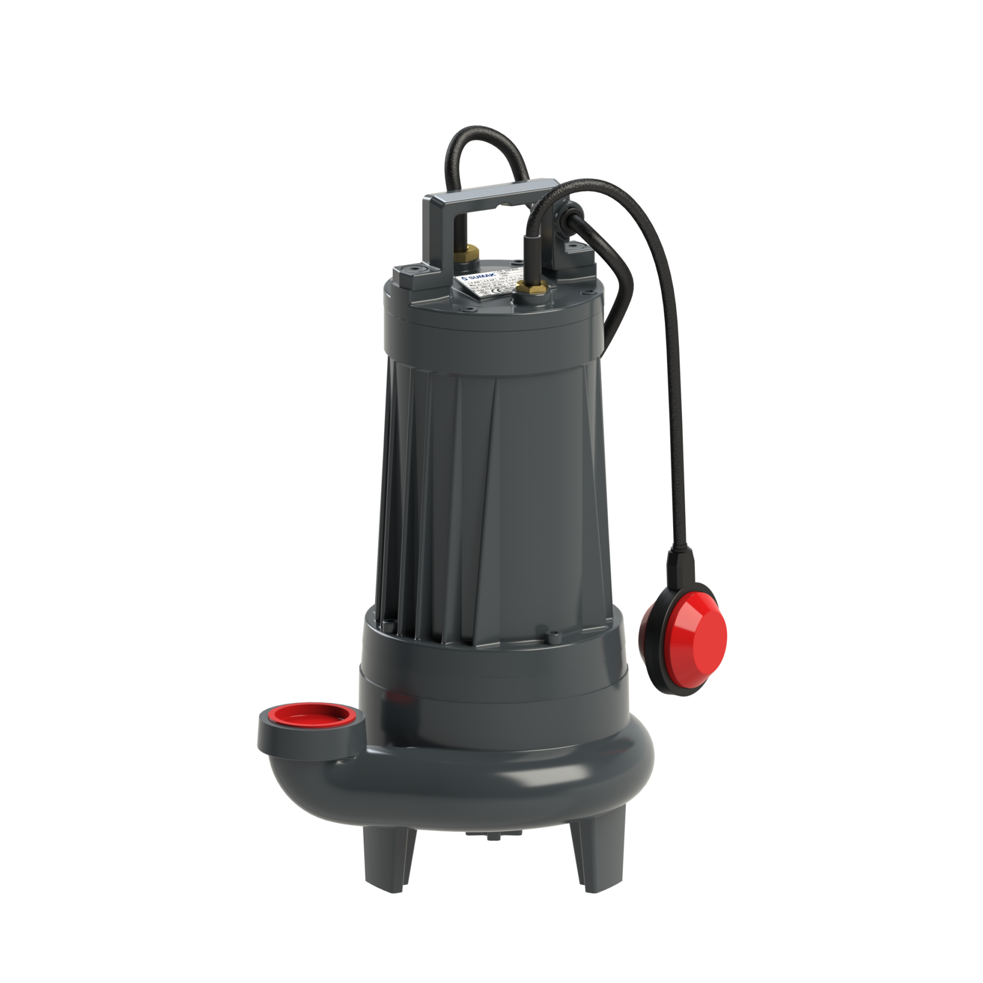 SUMAK SDT 20/2 Döküm Gövdeli Foseptik Dalgıç Pompa (2.2 HP - Trifaze)