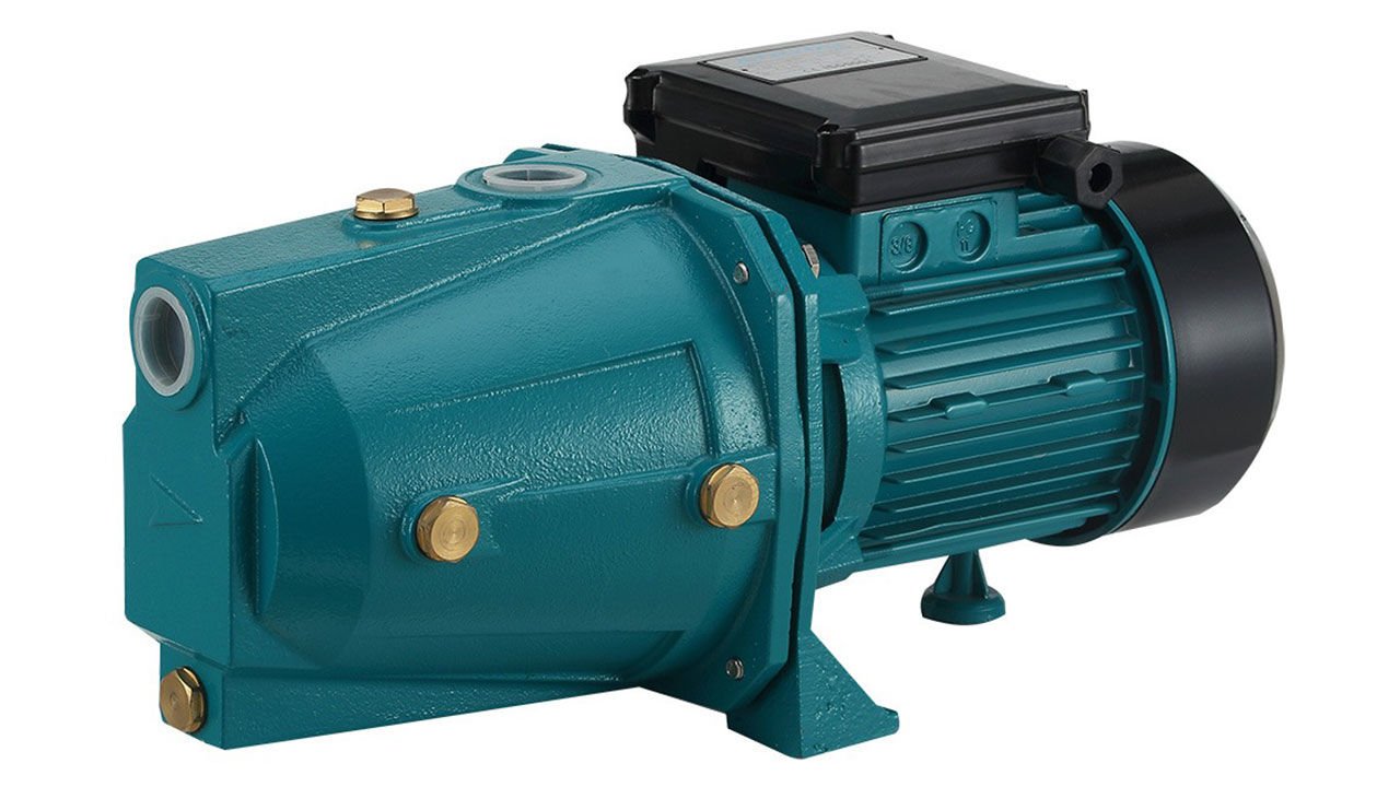 KAYSU Pjm-100M Döküm Gövdeli Bronz Çarklı Jet Santrifüj Pompa (Monofaze - 1 Hp)
