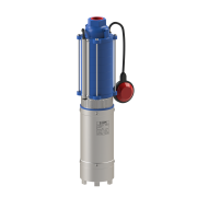 SUMAK 5SDT7  Kademeli 5'' Akuple Keson Kuyu Dalgıç Pompa (1.5 HP - Trifaze)
