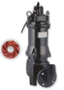 İMPO 80WQX 40-15-4  Hayvan Çiftliği İçin Parçalayıcılı Foseptik Drenaj Pompası  5,5 HP , 19 Mss , 50 m3/h , 56mm Partikül Geçirgenliği