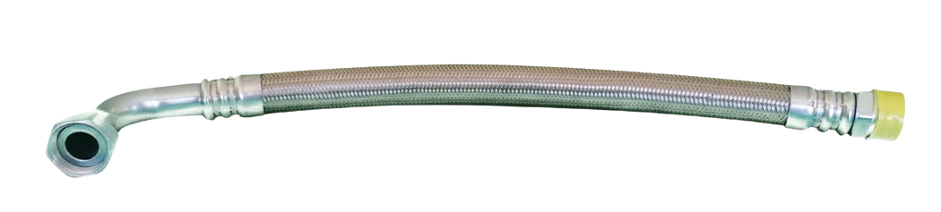 Paslanmaz Örgülü Dirsekli (1'' - 150 cm) Flex Hortum