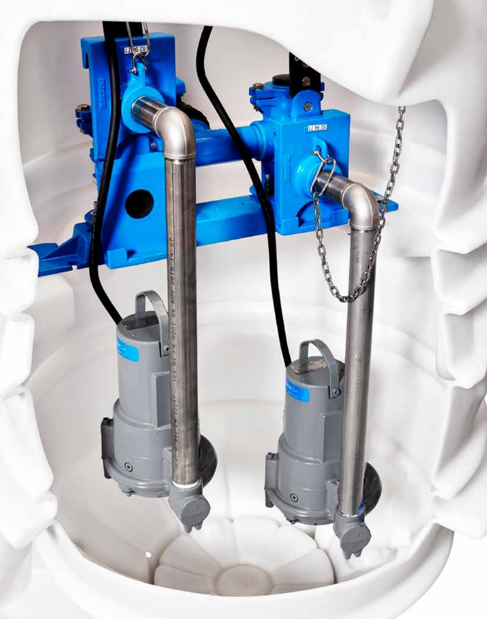 Flygt Pumps | FLYGT COMPİT-901 Toprak Altı Foseptik Terfi İstasyonu ...