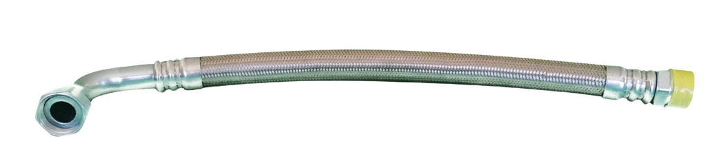 Paslanmaz Örgülü Dirsekli (2'' - 50 cm) Flex Hortum