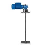 AQUA AG3-PVC60/F Kimyasal Tank Karıştırıcı Mikser, Dikey Eksenli Karıştırıcı, Endüstriyel Kimyasal Mikser
