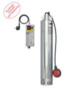 SUMAK 5SDF9 (Flatörlü) Çok Kademeli Keson Kuyu Dalgıç Pompa (1.5 HP - Monofaze)