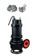 İMPO 150 QNS 4-45  Ekonomik Karıştırıcılı Endüstriyel Tip 1450 d/d Çamur Pompası  60 HP , 45 Mss , 400 m3/h , 30mm Partikül Geçirgenliği
