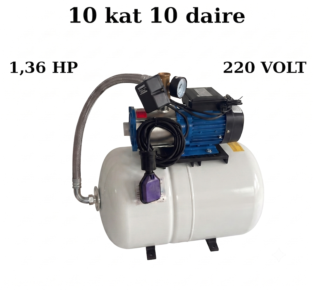 ASTREA AMI 2-7 AISI 304 PASLANMAZ HİDROFOR PAKET (EDS 50 LİTRE)