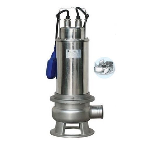 İMPO WQD 20-10-1.5D  Full 304 Paslanmaz Açık Fanlı Foseptik Dalgıç Pompa  2 HP, Monofaze , 13 Mss , 35 m3/h , 30mm Partikül Geçirgenliği