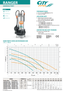 City Pumps RANGER 10/50 T Paslanmaz Gövdeli Foseptik Dalgıç Pompa (Trifaze) (1 HP)