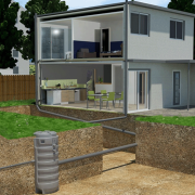 SANİFLO SANIFOS 1300 2 VX T  Zemin Altı Foseptik Tahliye İstasyonu, Çift Pompa, Vortex, Trifaze  17 Mss , 33 m3/h