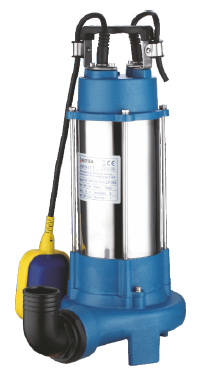 ASW115/CUT Flatörlü Bıçaklı Foseptik Drenaj Dalgıç Pompası (1.6 HP)