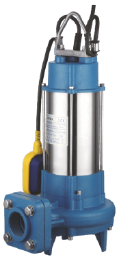 ASW80/GD Flatörlü Bıçaklı Foseptik Drenaj Dalgıç Pompası (1.1 HP)