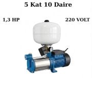 ASTREA AMC 90-05 Çok Kademeli Paslanmaz Fanlı 24 Litre Tanklı Paket Hidrofor (1,3 HP)