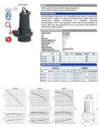 SUMAK SDTV 40/3 Döküm Gövdeli Foseptik Dalgıç Pompa (Trifaze) (4 HP)