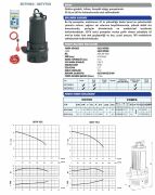 SUMAK SDTV 50/2 Döküm Gövdeli Foseptik Dalgıç Pompası (Trifaze) (5.5 HP)