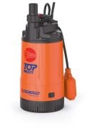 PEDROLLO TOP MULTI 1 Plastik Dalgıç Drenaj Pompası,  0.50 Hp , 27 Mss , 4,2 m3/h , 1,3mm partikül çapı , 5mt kablo