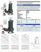 SUMAK SDTK 100/4 Döküm Gövdeli Foseptik Dalgıç Pompa (Trifaze) (10 HP)