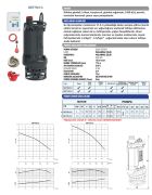 SUMAK SDT 75/3C Açık Fanlı Karıştırıcılı Çamur Pompası (7.5 HP)
