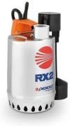 PEDROLLO RXm 4 GM Paslanmaz Dalgıç Drenaj Pompası,  1 Hp, 16 Mss , 15,6 m3/h , 10mm partikül çapı , 10mt kablo