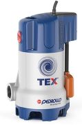 PEDROLLO TEX 2 Dalgıç Drenaj Pompası,  0.50 Hp , 9 Mss , 12 m3/h , 30mm partikül çapı , 5mt kablo