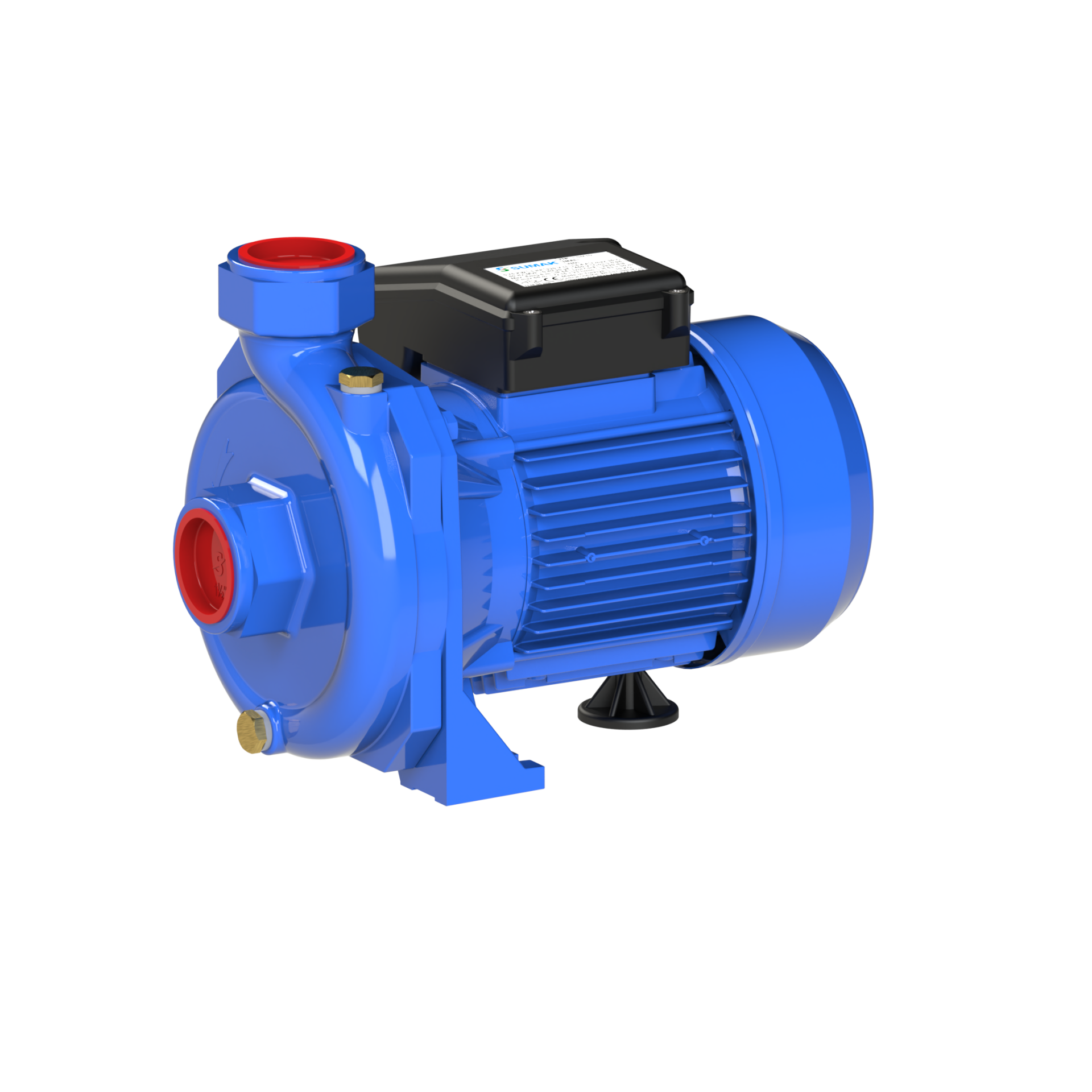 SUMAK SM 100-A Açık Fanlı Santrifuj Pompa (Monofaze) (1 Hp)