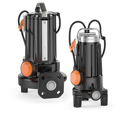 PEDROLLO TRm 1.1  Öğütücülü Foseptik Drenaj Pompası,  1 Hp, 16,5 Mss , 7,5 m3/h ,  partikül çapı , 10mt kablo