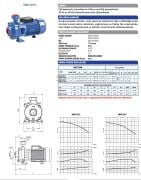 SUMAK SMK 300/2 (Çift Kademeli) Santrifüj Pompa (3 HP - Monofaze)