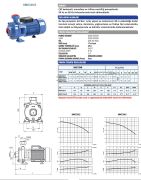 SUMAK SMKT 300/2 Çift Kademeli Santrifüj Pompa (Trifaze) (3 Hp)