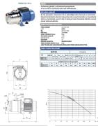 SUMAK SMINOX/150-4 (Çok Kademeli) Paslanmaz Gövdeli Santrifüj Pompa (1.5 HP - Monofaze)