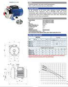 SUMAK SMINOX/A-100 (Açık Fanlı) Full Paslanmaz Santrifüj Pompa (1 HP - Monofaze)