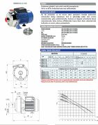 SUMAK SMINOX/A-150T (Açık Fanlı) Full Paslanmaz Santrifüj Pompa (1.5 HP - Trifaze)