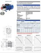 SUMAK SMINOX/A-400/2T (Açık Fanlı) Full Paslanmaz Santrifüj Pompa (4 HP - Trifaze)