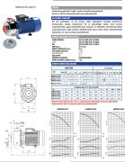 SUMAK SMINOX/K-300/2T  (Kapalı Fanlı) Full Paslanmaz Santrifüj Pompa (3 HP - Trifaze)