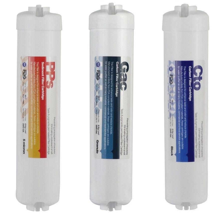 AQUATÜRK  ÖN FİLTRE TAKIMI 3 LÜ INLINE SET YERLİ